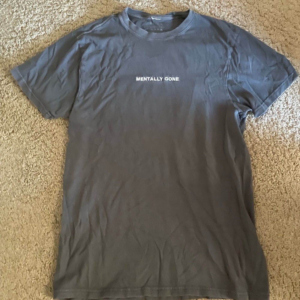 urban “mentally gone” graphic tee